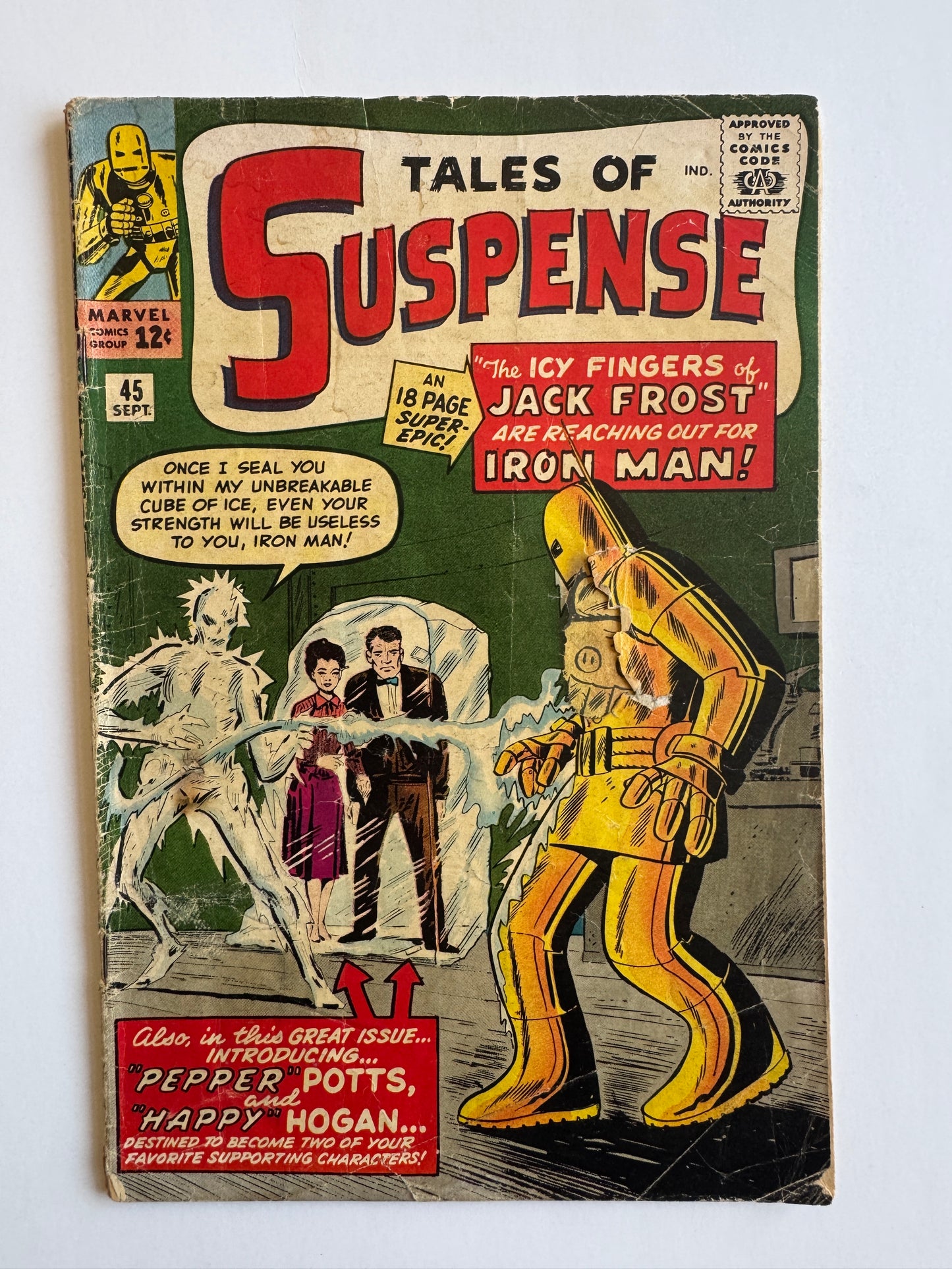 TALES OF SUSPENSE #45 FR/GD 1ST APPEARANCE