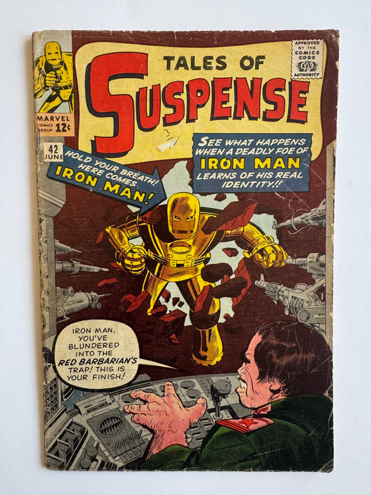 TALES OF SUSPENSE #42 GD