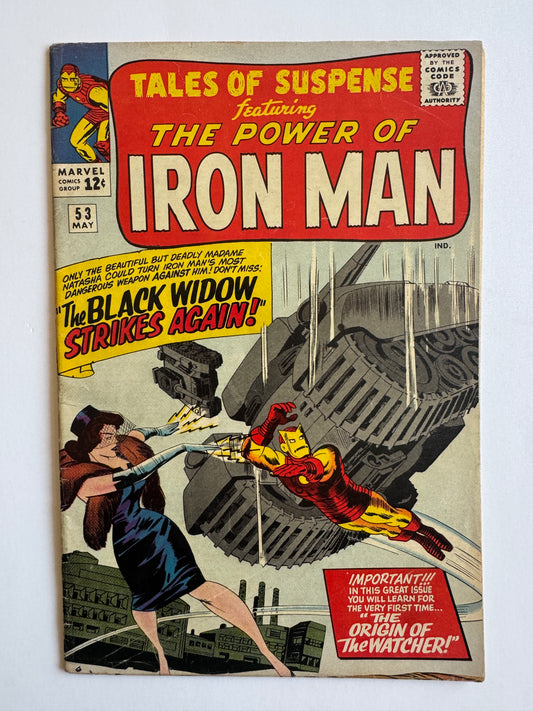 TALES OF SUSPENSE #53 VG+