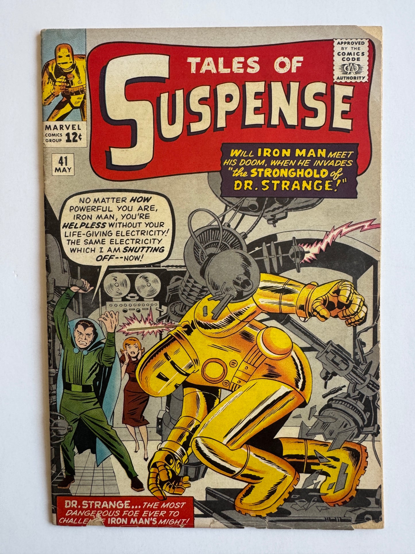 TALES OF SUSPENSE #41 VG
