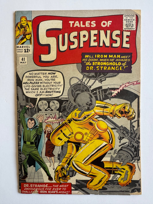 TALES OF SUSPENSE #41 VG