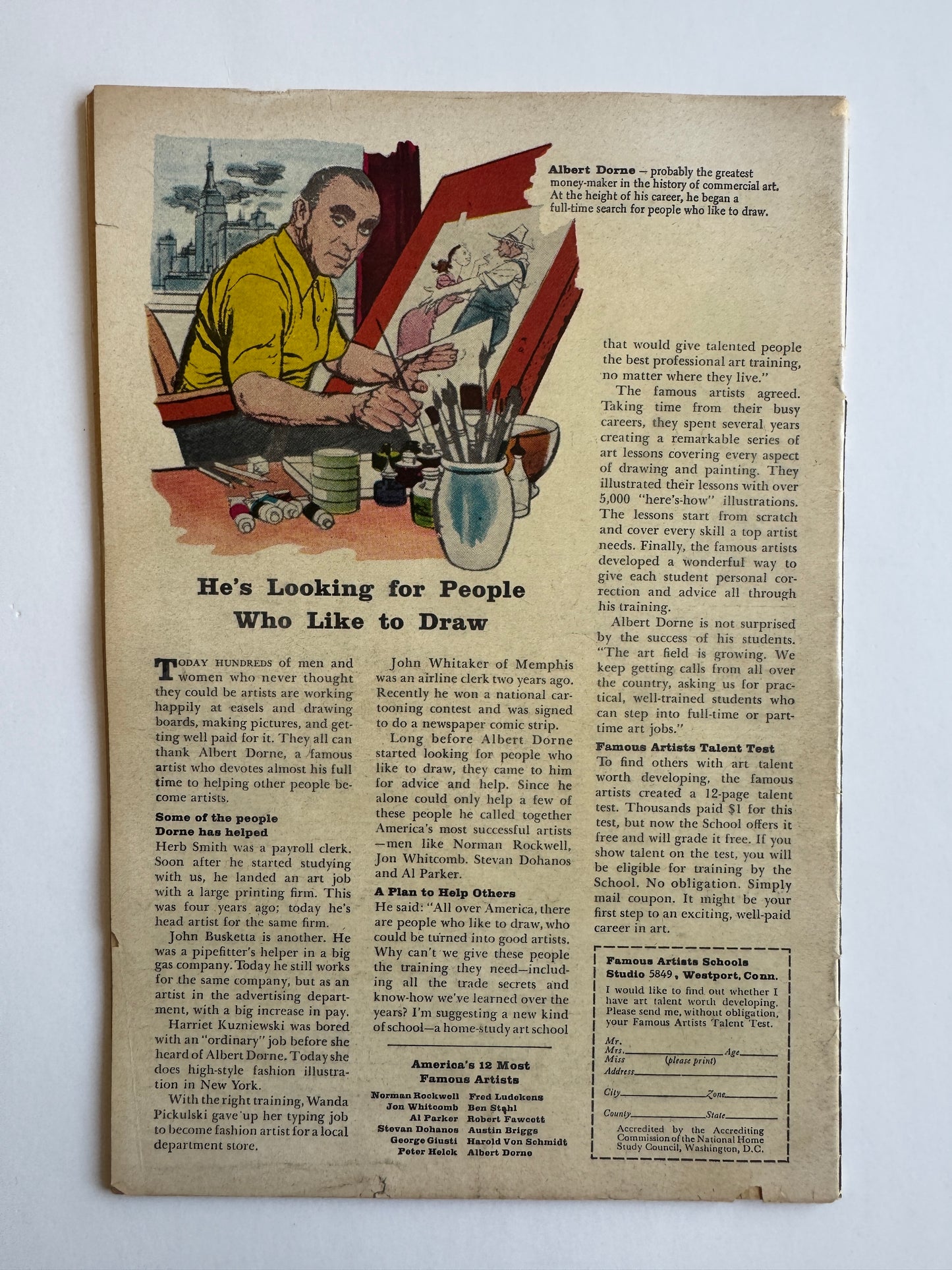 TALES OF SUSPENSE #41 VG