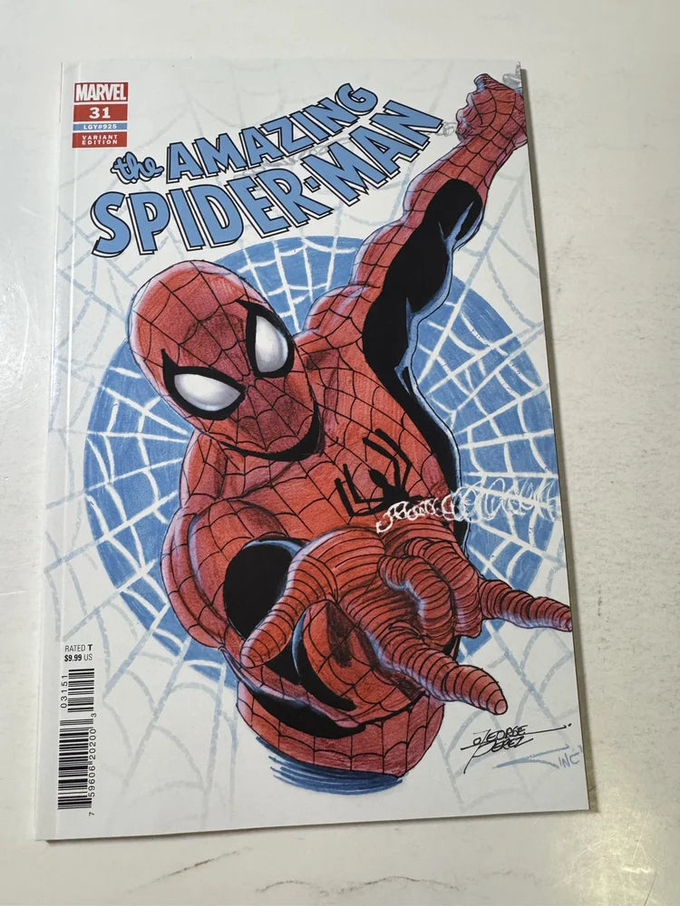 AMAZING SPIDER-MAN #31 Vol 6 NM George Perez Variant