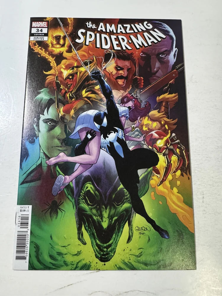 AMAZING SPIDER-MAN #34 Vol 6 NM 1:25 Patrick Gleason Variant