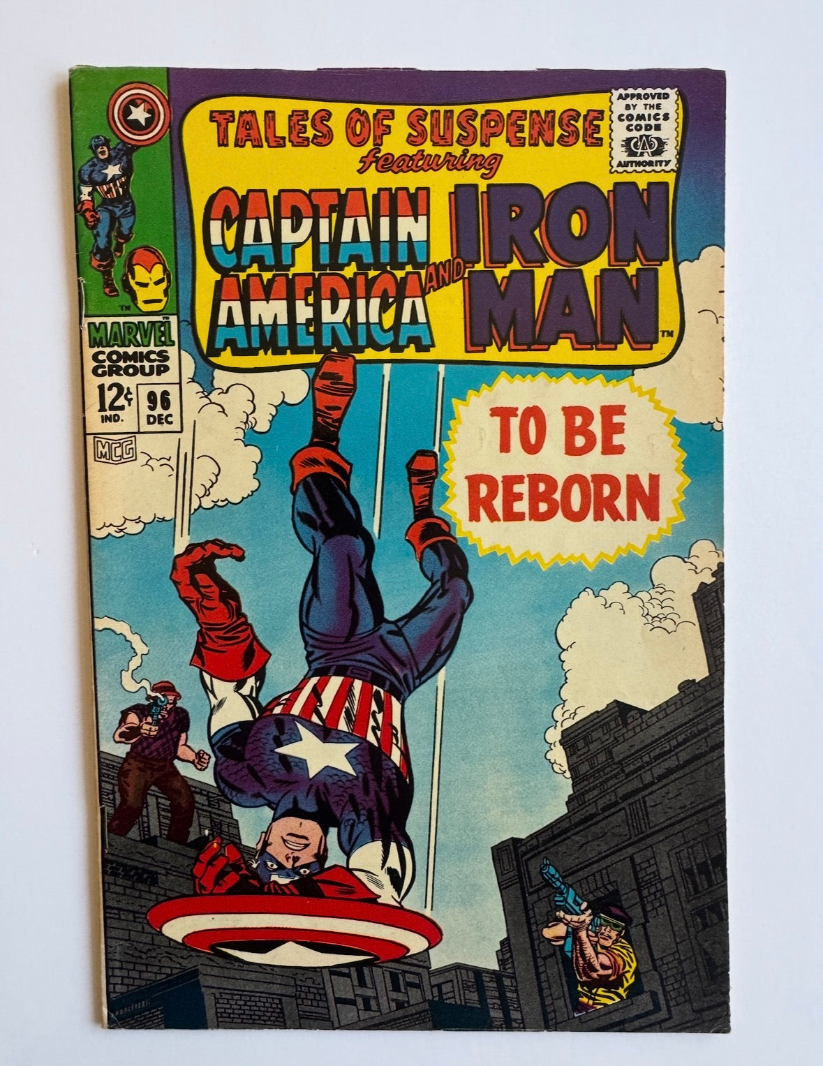 TALES OF SUSPENSE #96 VF-