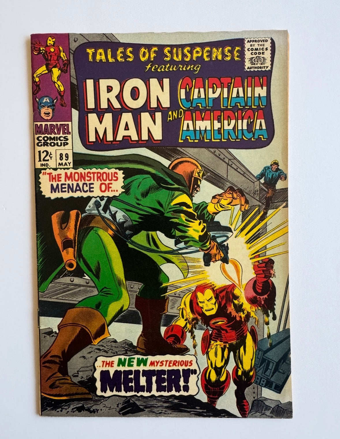 TALES OF SUSPENSE #89 VF-