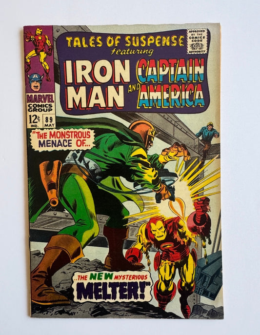 TALES OF SUSPENSE #89 VF-