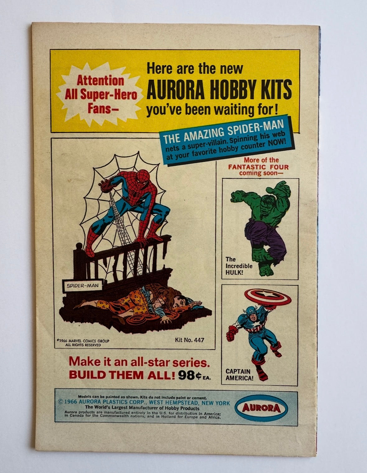 TALES OF SUSPENSE #86 FN/VF