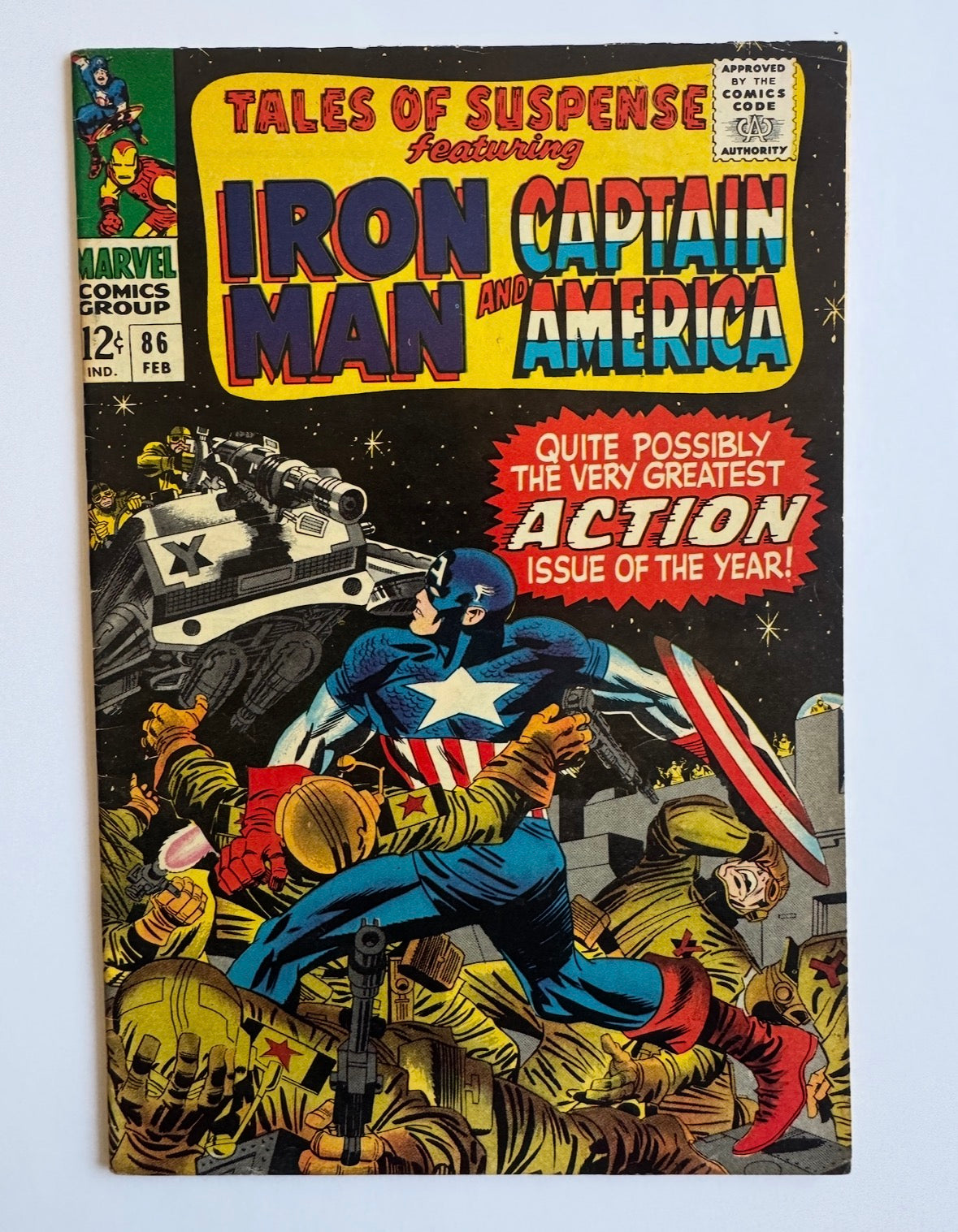 TALES OF SUSPENSE #86 FN