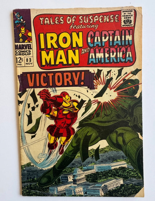 TALES OF SUSPENSE #81 VG  1ST APPEARANCE