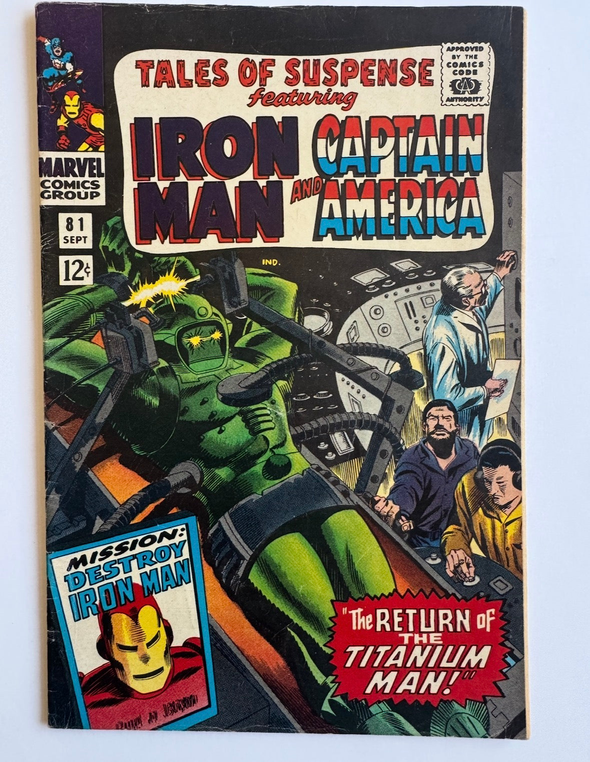 TALES OF SUSPENSE #81 FN
