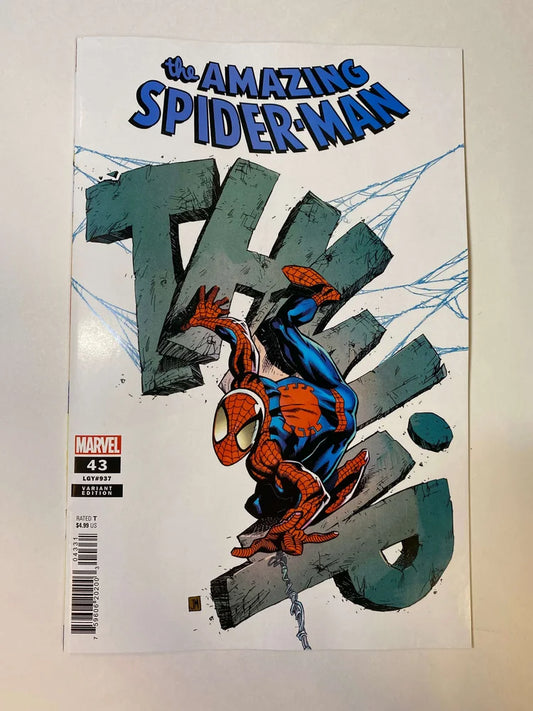 AMAZING SPIDER-MAN #43 Vol 6 NM Thwip! Variant