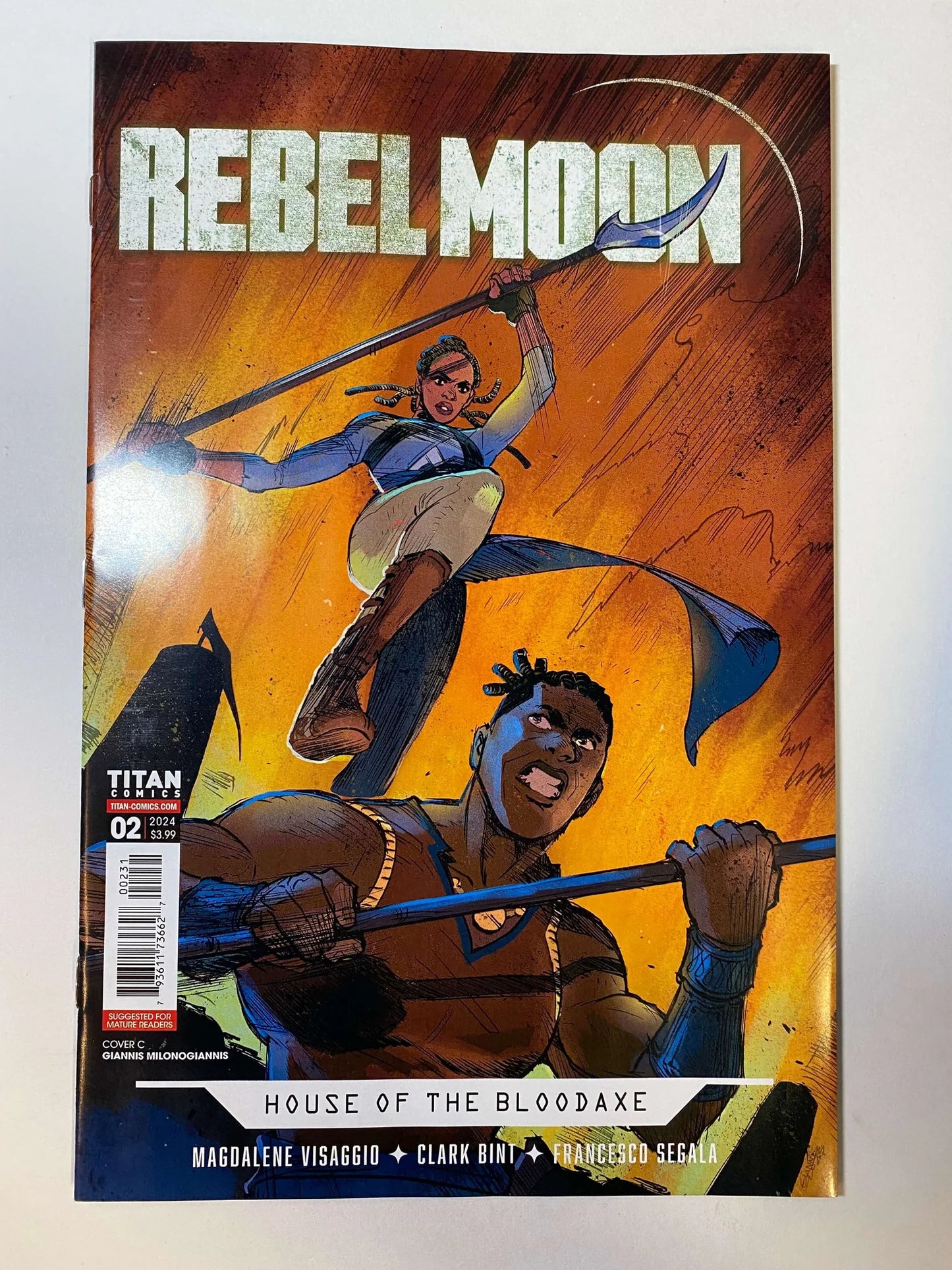 REBEL MOON: HOUSE OF THE BLOODAXE #2 NM CVR C Milonogiannis Variant