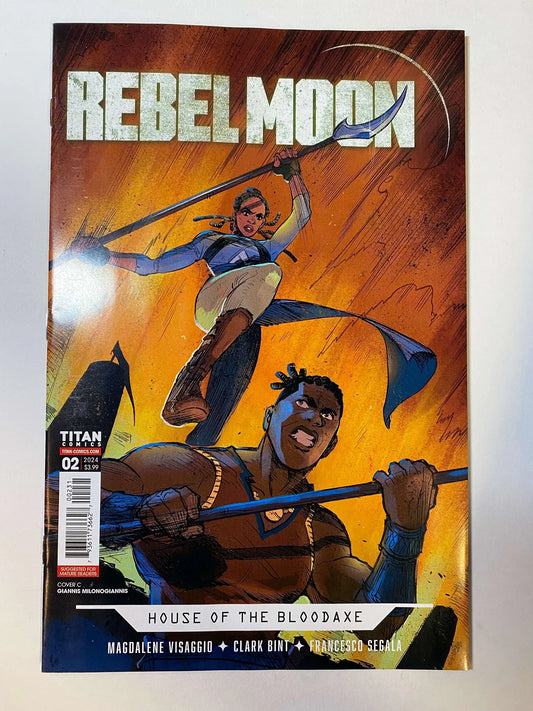 REBEL MOON: HOUSE OF THE BLOODAXE #2 NM CVR C Milonogiannis Variant