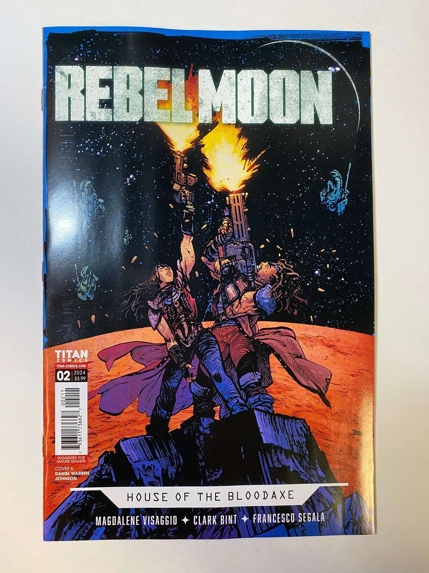 REBEL MOON: HOUSE OF THE BLOODAXE #2 NM Daniel Warren Johnson Variant