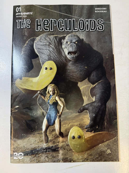 THE HERCULOIDS #1 NM Bjorn Barends C Variant
