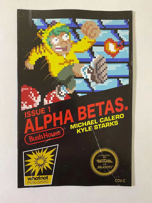 ALPHA BETAS #1 NM Super Mario Video Game Homage Variant