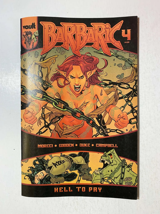 BARBARIC Hell To Pay #4 NM