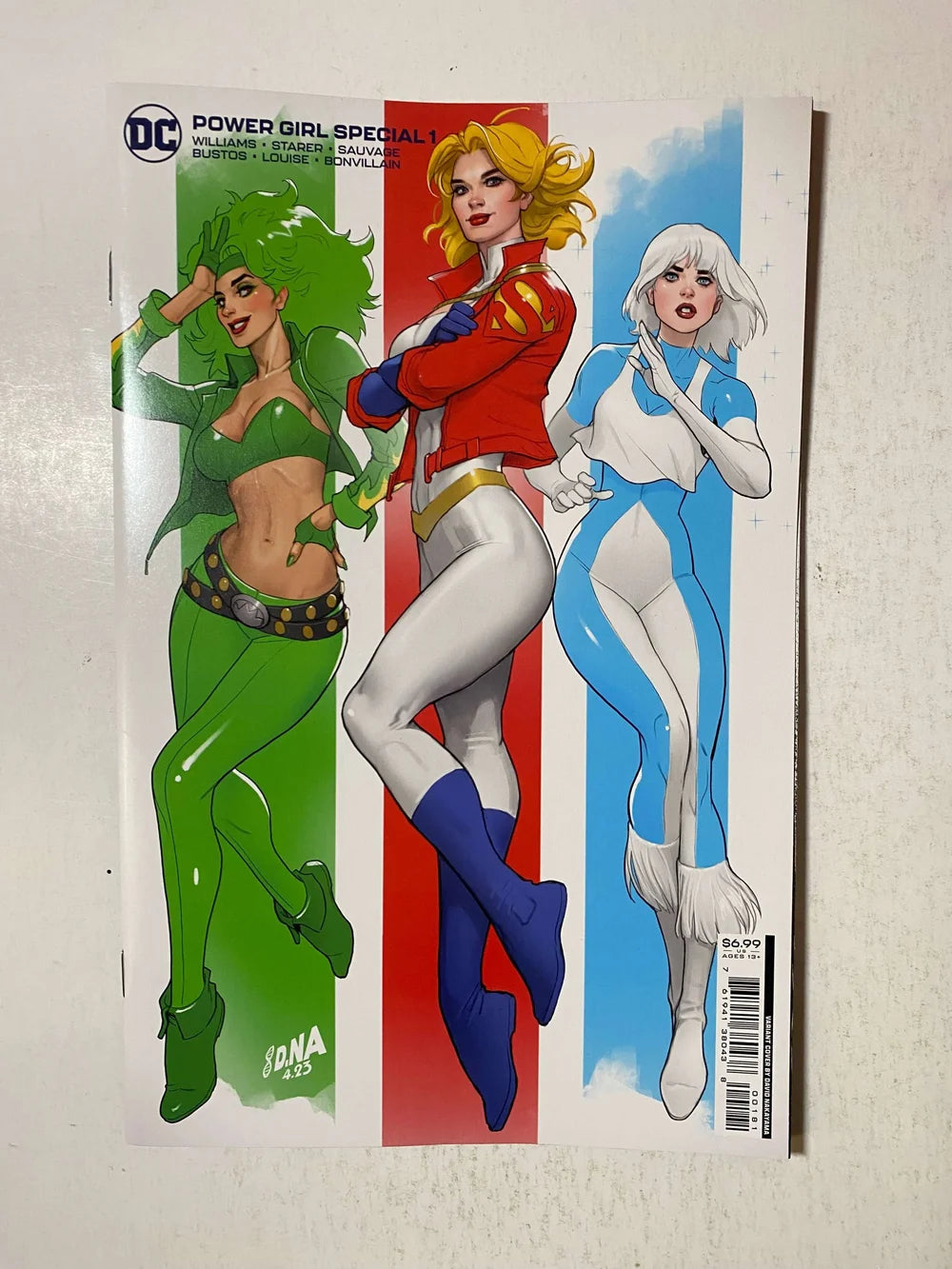 POWER GIRL Special #1 NM David Namakayama Variant