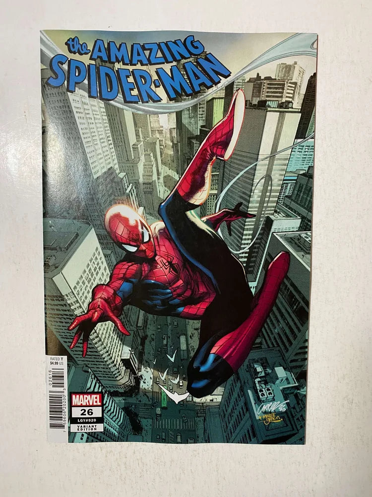 AMAZING SPIDER-MAN #26 Vol 6 NM 1:25 Pepe Larraz Variant