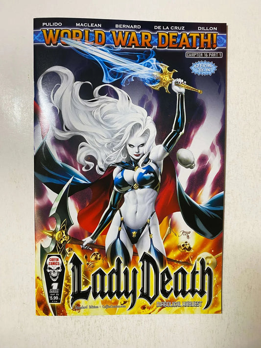 LADY DEATH Diabolical Harvest #1 NM