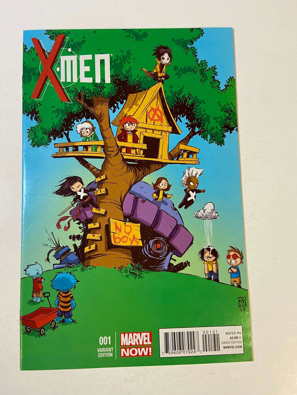 X-MEN #1 Vol 3 NM- Skottie Young Variant
