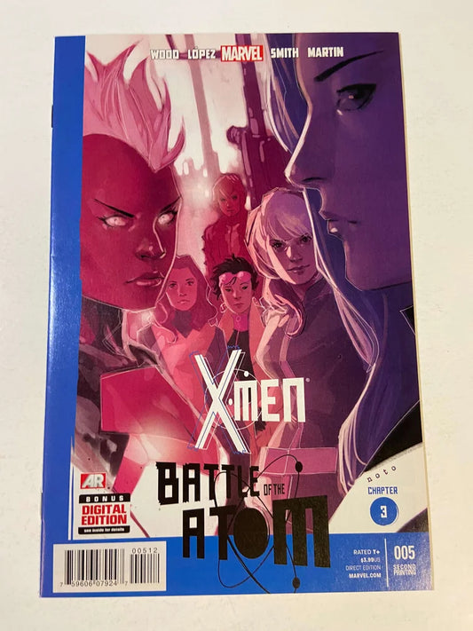X-MEN #5 Vol 3 NM 2nd Print Phil Noto VARIANT