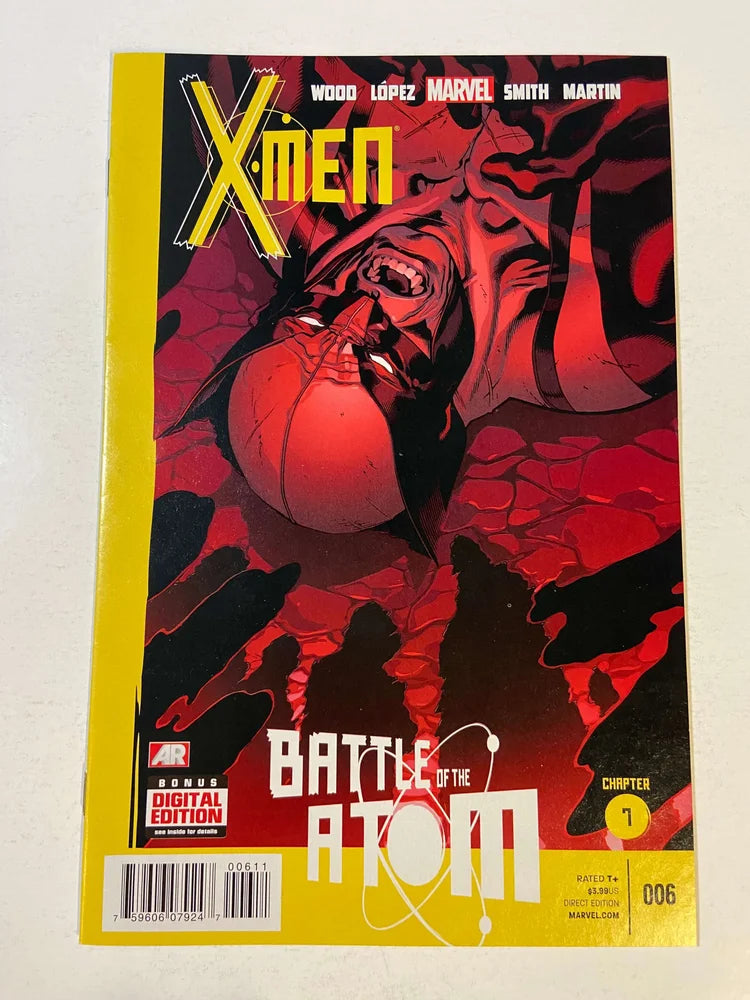X-MEN #6 Vol 3 NM Ed McGuinness Cover