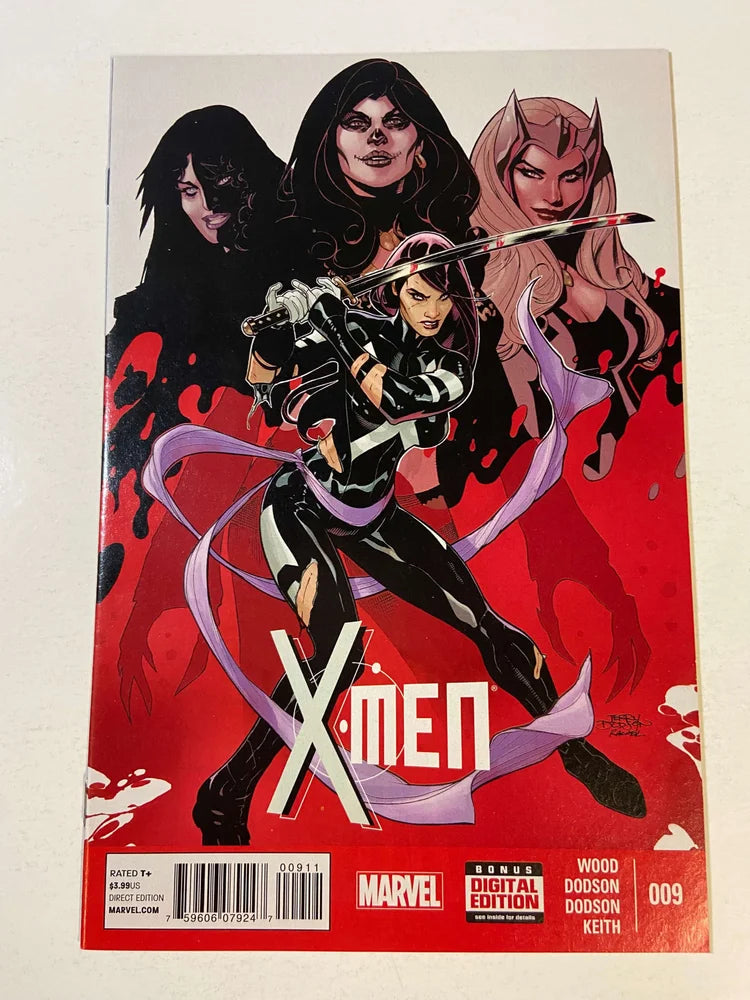 X-MEN #9 Vol 3 NM Terry Dodson Cover