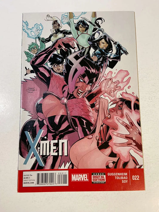 X-MEN #22 Vol 3 NM Terry Dodson Cover