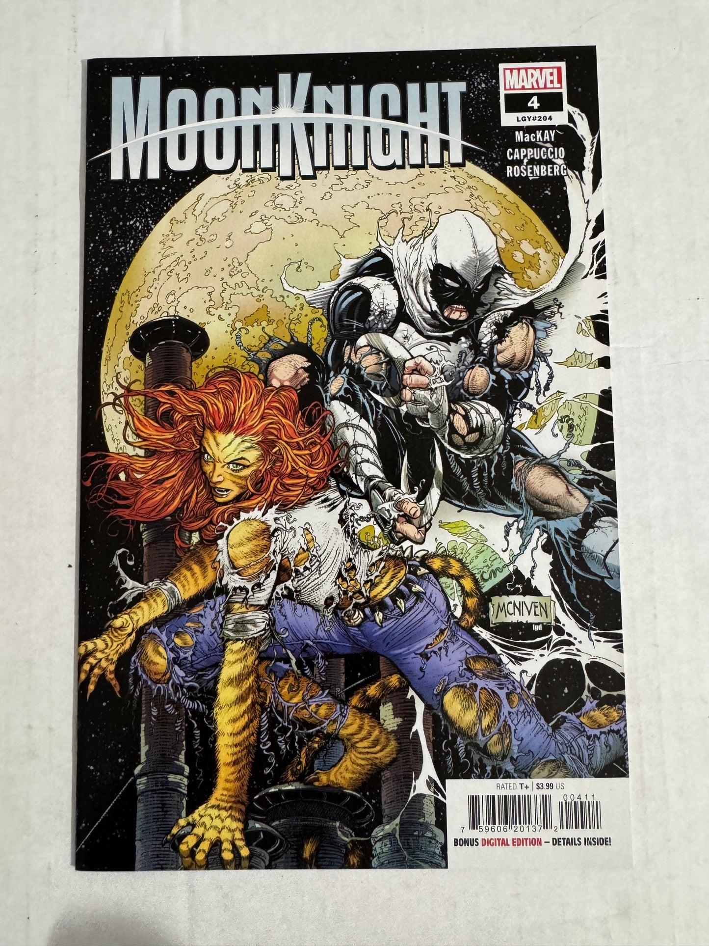 MOON KNIGHT #4 NM Steve McNiven Cover