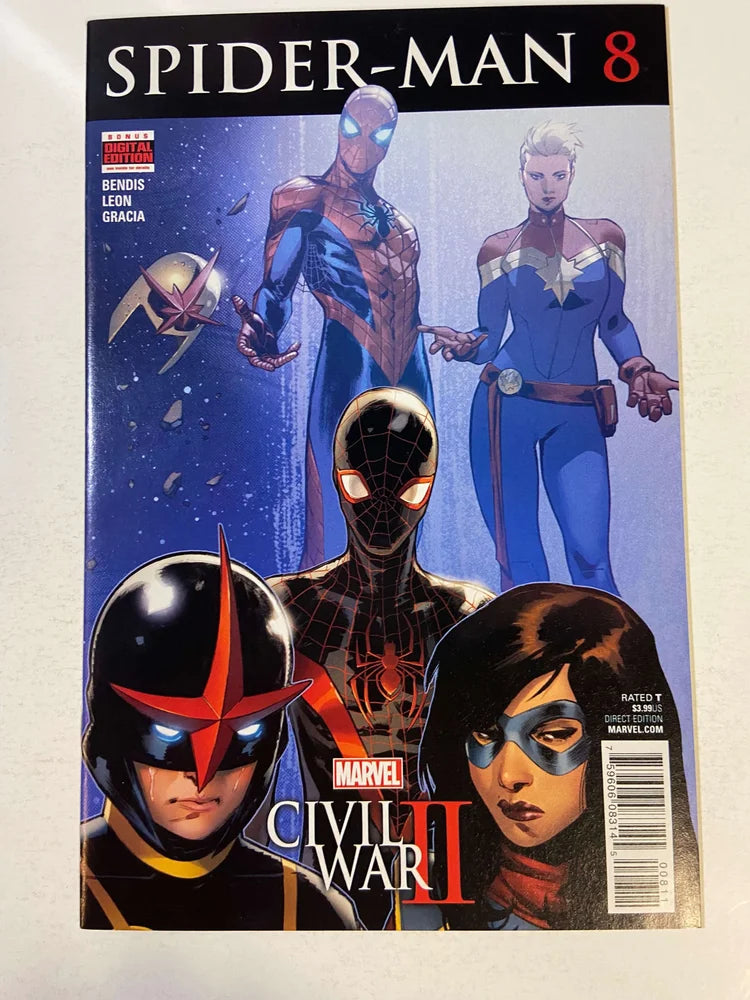 SPIDER-MAN #8 Vol 2 NM (Miles Morales)