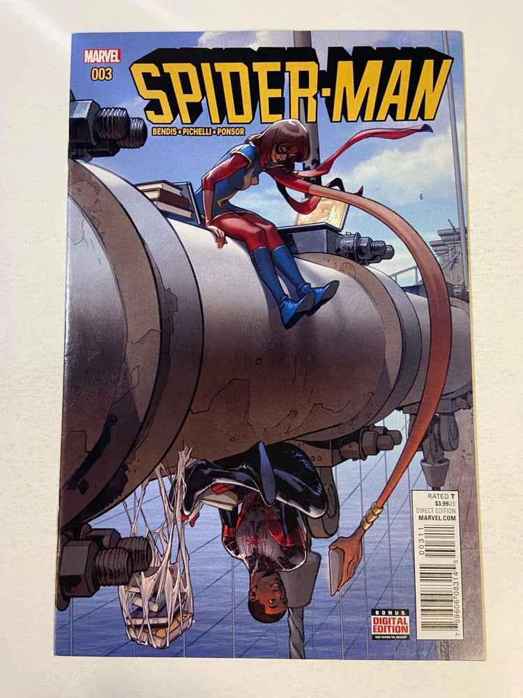SPIDER-MAN #3 Vol 2 NM (Miles Morales)