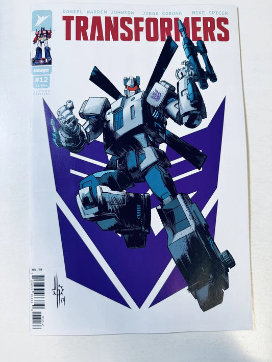 TRANSFORMERS #12 NM 2nd Print Decepticon Variant