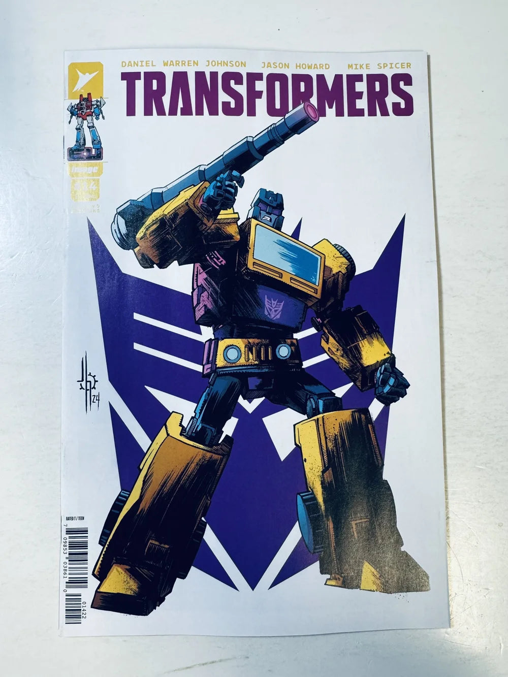 TRANSFORMERS #14 NM Decepticon Variant