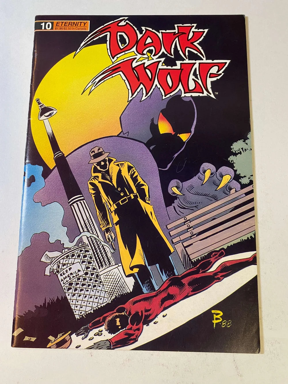 DARK WOLF #10 Vol 2 NM-