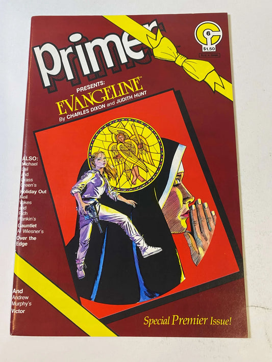 COMICO PRIMER #6 NM- 1ST APPEARANCE