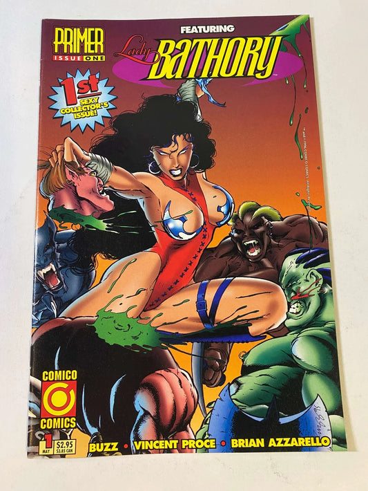 COMICO PRIMER #1 Vol 2 Featuring Lady Bathroy VF/NM