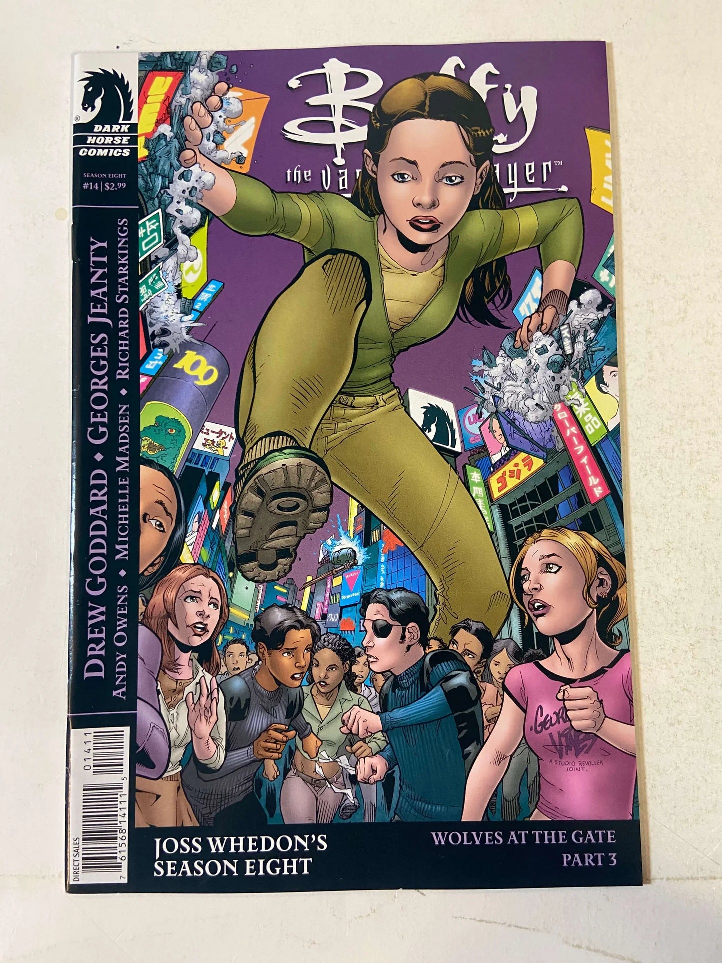 BUFFY THE VAMPIRE SLAYER Season 8 #14 NM Georges Jeanty B Variant