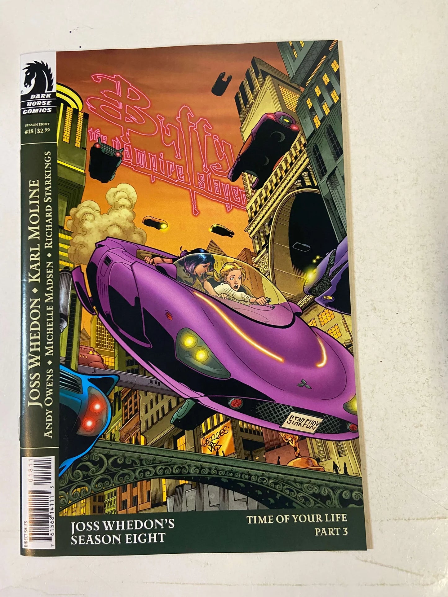 BUFFY THE VAMPIRE SLAYER Season 8 #18 NM- Georges Jeanty B Variant