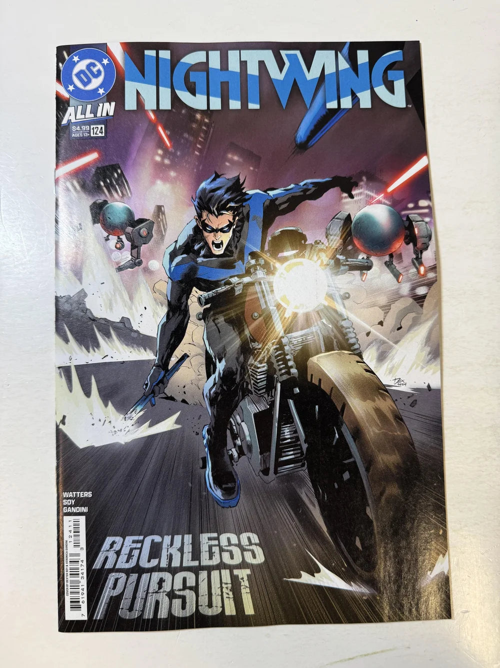 NIGHTWING #124 Vol 4 NM