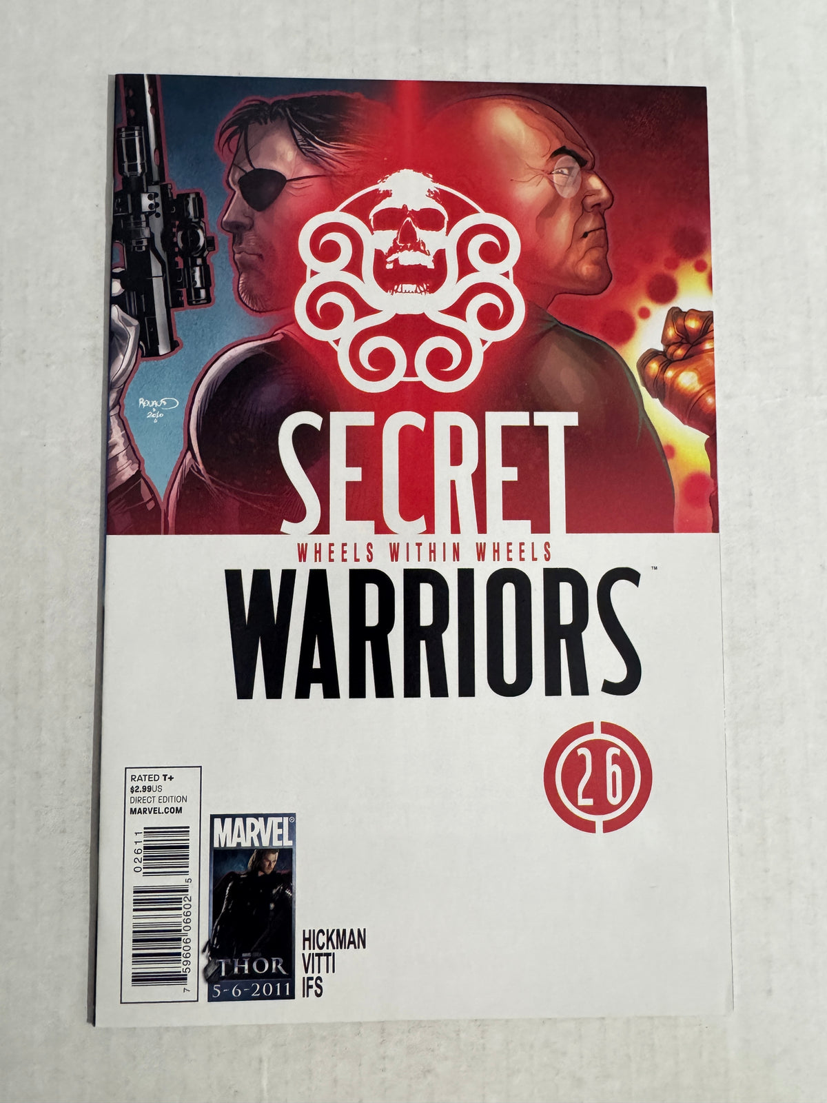 SECRET WARRIORS #26 NM Paul Renaud Cover