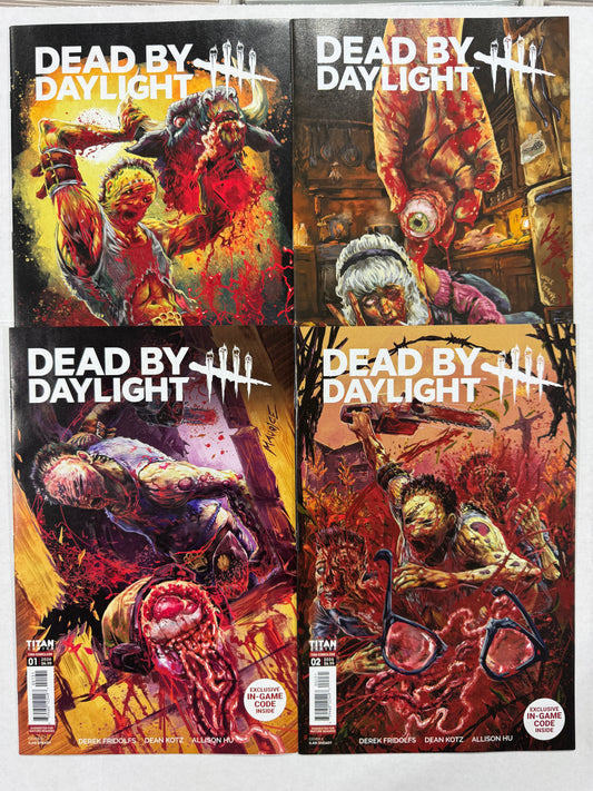 DEAD BY DAY LIGHT HILLBILLY #1-4 NM Gore Variant SET