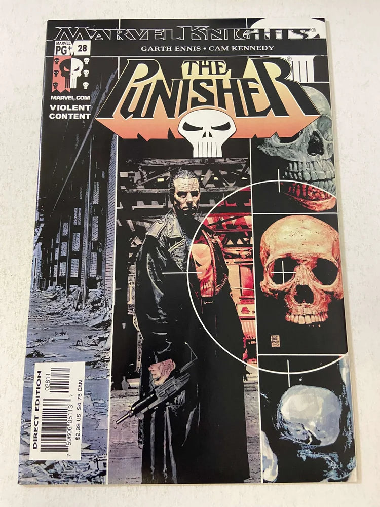 PUNISHER #28 Vol 6 Tim Bradstreet Cover