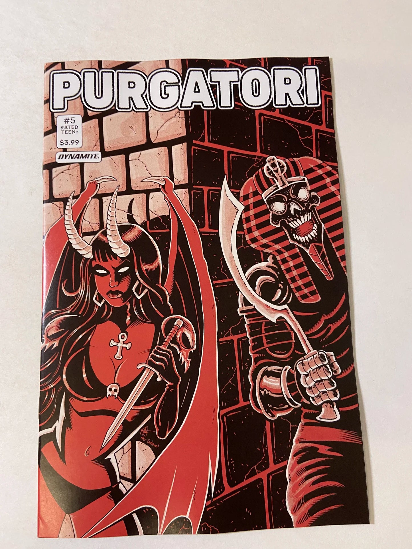 PURGATORI #5 NM TMNT Homage Variant