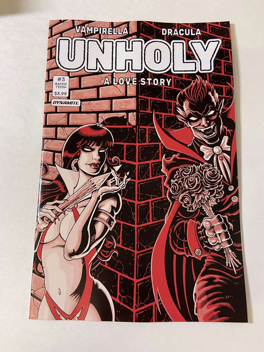 VAMPIRELLA DRACULA UNHOLY #3 NM TMNT Homage Variant