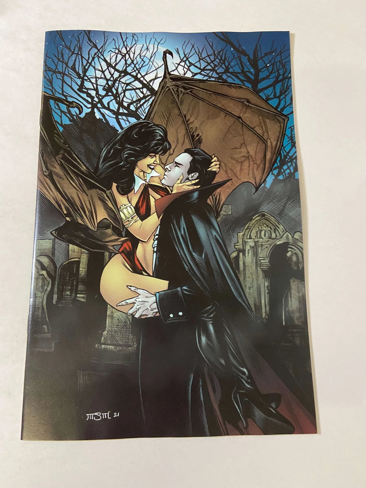 VAMPIRELLA DRACULA UNHOLY #3 NM- 1:55 Virgin Sta. Marie Variant