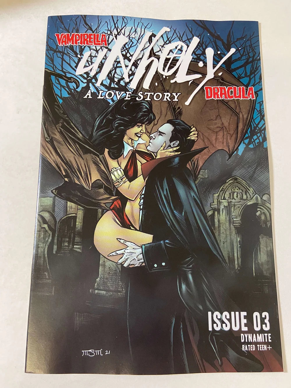 VAMPIRELLA DRACULA UNHOLY #3 NM Sta. Marie D Variant