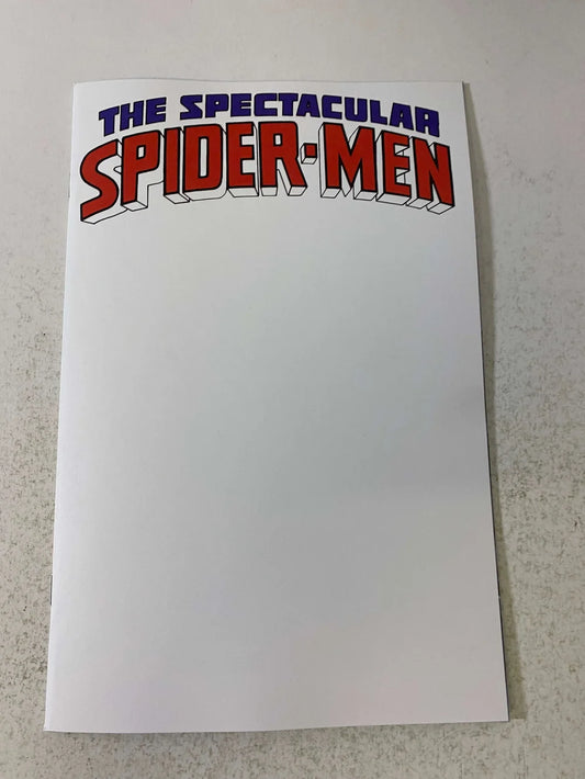SPECTACULAR SPIDER-MEN #1 NM Blank Variant