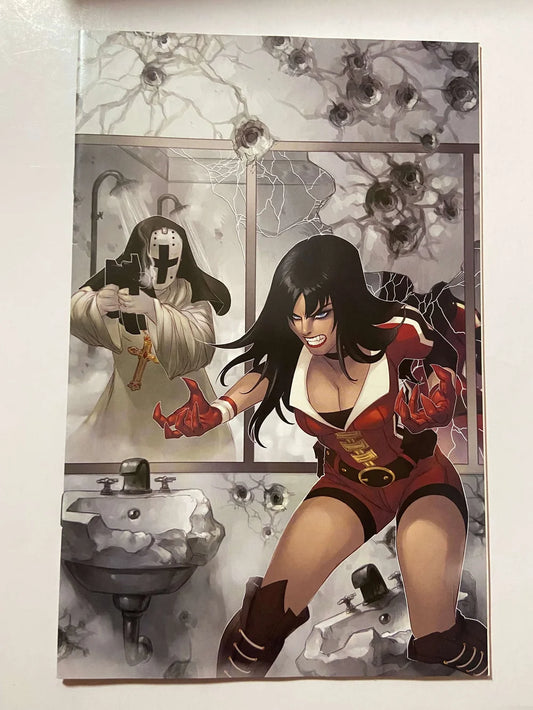 VAMPIRELLA #10 Vol 5 VF/NM Virgin Hetrick  Variant
